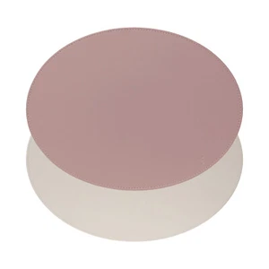 Juego de mesa manteles ovalados, rosa viejo/piedra 45 x 34 cm DUO Freeform - Imagen 1 de 3
