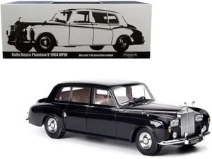 Paragon 1964 Rolls Royce Phantom V Midnight Blue MET. 1/18 Diecast Model 98216 - Picture 1 of 1