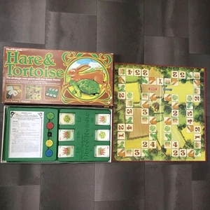 Juego de mesa familiar Hare & Tortoise Kids, Waddingtons, 1981 100% completo. Vintage - Imagen 1 de 17