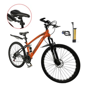 21 speed 26" Mountain Bike Full Suspension with Air Pump / Fender / Bike LockU - Picture 1 of 17