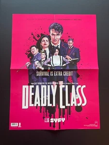 Deadly Class Promo Poster - 24" x 18" (Image, 2019) - Picture 1 of 1