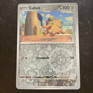 Pokemon TCG - Cufant 149/193 Reverse Holo - Paldea Evolved - Picture 1 of 3