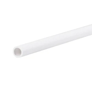 PVC Pipe Round Rigid Plastic Tube 5mm ID 7mm OD 500mm White - Picture 1 of 5