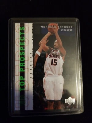 2003 Carmelo Anthony Upper Deck UD Top Prospects Rookie! #5 - Image 1 of 2
