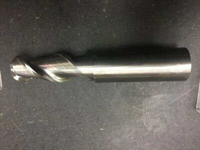 PCT 2762 1.375" Carburo Bola Nariz Endmill 2 Flautas 1 3/8 X 1 1/2 X 3 X 4X8 Foto 1 de 3