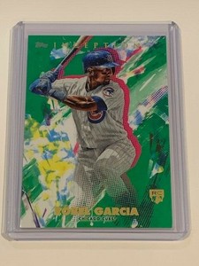 2020 Topps Inception Green #8 Robel Garcia - Chicago Cubs