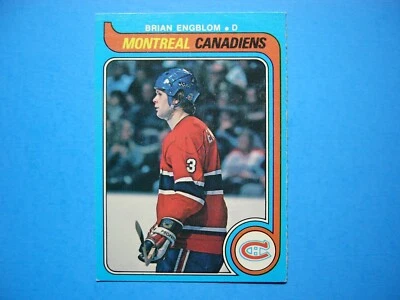 1979/80 O-PEE-CHEE NHL HOCKEY CARD #361 BRIAN ENGBLOM ROOKIE NM SHARP+ 79/80 OPC - Image 1 of 2