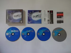 Final Fantasy VII International Ultimate Hits PlayStation 1 PS1 2006 w/Obi Japan - Picture 1 of 24