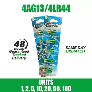 4LR44 PX28 476A 4AG13 L1325 A544 6V Alkaline Knopf-/Münzbatterie Eunicell - Bild 1 von 2