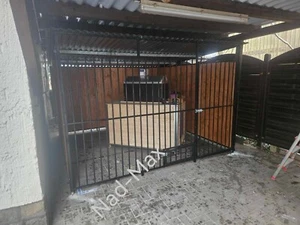 Hundezwinger 2x2x1,75m Tierauslauf Laufstall Hundegehege Tierkäfig mit Aufbau - Bild 1 von 3