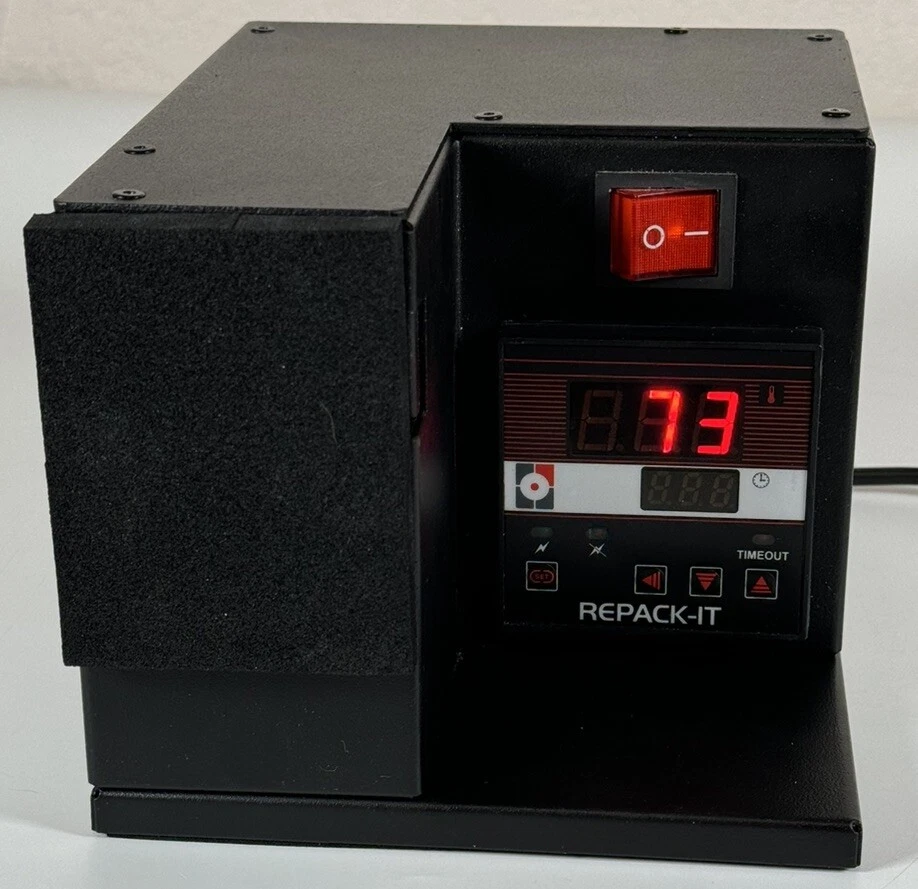 Repack-It 101 Manual Overwrapping Cellophane DVD CD Blu-ray Y Fold TESTED - Image 1 of 4