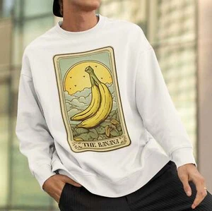 The Banana Tarot Card Sweatshirt - Picture 1 of 12