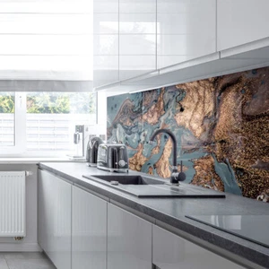 Premier Range Splashbacks acrilici oro liquido e accessori - Foto 1 di 5