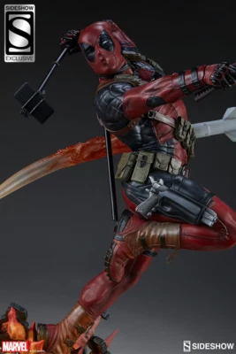 Figura DEADPOOL Heat-Seeker Premium Format™ exclusiva de Sideshow Collectibles Foto 1 de 4