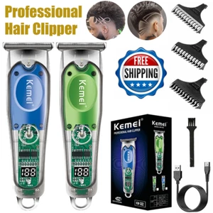 Kemei Haarschneider Akku-Trimmer USB Nachladen Rasierer Schneiden Bart Friseur KS - Bild 1 von 25