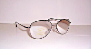 Quality CLEAR READING GLASSES "Tear Drop Aviator"   SPRING HINGE  1.00 to 4.00