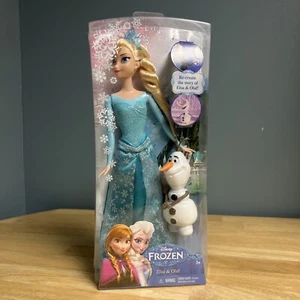Disney’s Frozen: Elsa und Olaf Puppen Mattel Brandneu Versiegelt - Bild 1 von 9