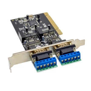 Carte PCI Vers RS422 RS485 Adaptateur De Conversion Série PCI Vers 2 Ports RS485 - Photo 1/5