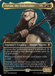 MTG Coram, the Undertaker Commander: Modern Horizons 3 0011 Regular Mythic - Picture 1 of 3
