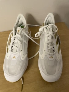 Adidas Adizero Pure Hustle Damen Softball weiß gold Größe 8 Stollen IG7128 - Bild 1 von 4
