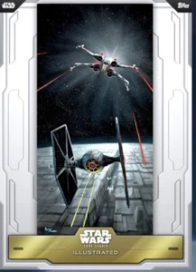 [DIGITAL CARD] Topps Star Wars - Fight Over Card Trader Illustrated 22 W1 White - Picture 1 of 1