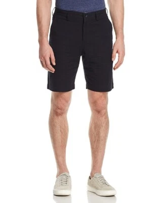 NOVO SHORTS DE ALGODÃO LISTRADO FLORAL MARINHO ESCURO BLOOMINGDALES TAMANHO 30 - Imagem 1 de 4