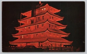 Die Pagode liest Pennsylvania PA Postkarte - Bild 1 von 2