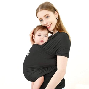 Baby Wrap Carrier,Hands Free Baby Carrier Sling,Lightweight, Breathable,Softness - Picture 1 of 12