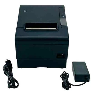 GETESTET Epson TM-T88VI POS Compact Thermo Bondrucker Ethernet USB - Bild 1 von 13