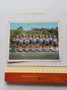 Ciclismo squadra Magniflex Torpado Cipollini 1978 circa cartolina originale - Picture 1 of 2