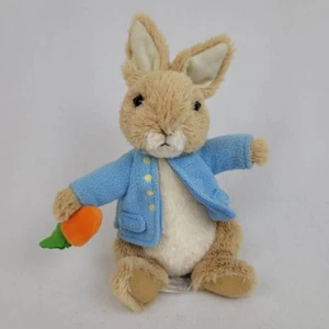 Gund Peter Rabbit Plush The World Of Beatrix Potter 2021 Stuffed Toy Small 7" - Picture 1 of 12