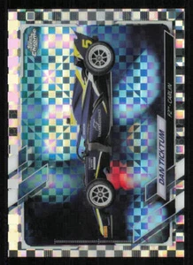 2021 Topps Chrome Formula 1 Black and White RayWave #124 Dan Ticktum/F2 Cars - Picture 1 of 2