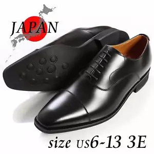 Men's Genuine Leather Oxford Dress Shoes Cap Toe Lace Up 6 7 8 9 10 11 12 13 14 - Picture 1 of 23