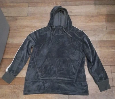 Athletic Works Womens Medium 8-10 Green Pull Over Hoodie , Velvet Feel - Image 1 of 4