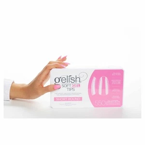 Gelish Soft Gel Tips - Short Round 550 ct. - Picture 1 of 1