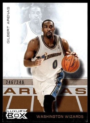 2008-09 Topps Luxury Box Gilbert Arenas 246/249 Wizards #30 A42 - Image 1 of 2