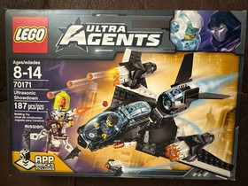 LEGO Ultra Agents 70171 Ultrasonic Showdown. New. Sealed.