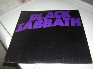 BLACK SABBATH LP MASTERS OF REALITY LP W/POSTER GREEN LABEL OZZY OSBOURNE - Picture 1 of 13