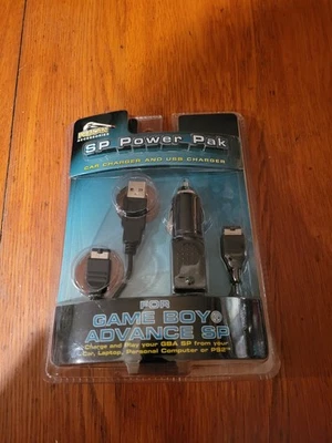 Pelican Accessories - SP Power Pak For Game Boy Advance Car & USB Charger (NISP) - Image 1 of 4
