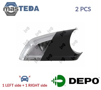 048-05-864 INDICATOR LIGHT BLINKER LAMP PAIR EXTERIOR MIRROR FRONT LORO 2PCS NEW - Image 1 of 4