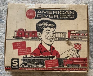 Juego American Flyer #20763 The Casey Jones en caja de exhibición original calibre S probado - Imagen 1 de 7