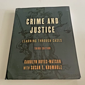 Crime and Justice: Learning Through Cases - Third Edition - Rowman & Littlefield - Picture 1 of 6