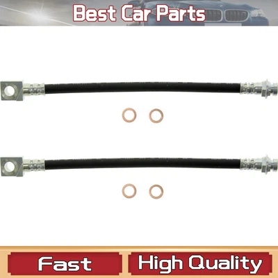 2x Manguera de línea de freno inferior trasera centrada para Camaro Chevrolet 1984 1985 1986 1987 Foto 1 de 3