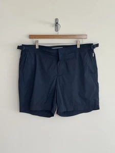Orlebar Brown Swimming Shorts “ Jack/ Bulldog Sport” Navy Blue 34/Large - Picture 1 of 14