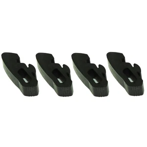 Rubber Bumpers Fender To Hood Side 1967-72 Camaro Chevelle Cutlass Nova 4pc - Picture 1 of 9