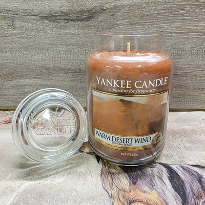 Yankee Candle Warm Desert Wind Large Jar 2018 Discontinued 623g Jar Rare VHTF - Image 1 of 4