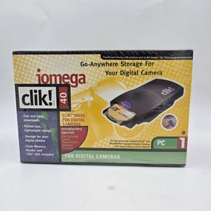 Unidad Iomega Clik 40 MB para cámaras digitales, estación de acoplamiento, interfaz de puerto - Imagen 1 de 5