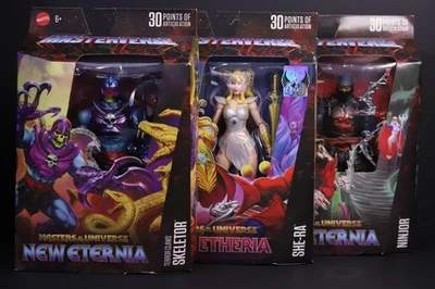 Masterverse Masters of the Universe New Eternia Set/3 (Ninjor, Skeletor, She-Ra) - Image 1 of 4