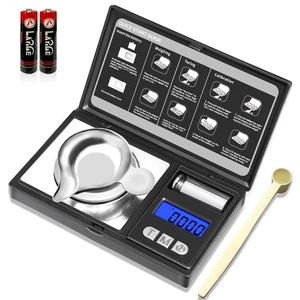 Báscula de miligramos, báscula digital de joyería de 50 g/0,001 g, escala de micro gramos para polvo... - Imagen 1 de 7