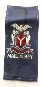 VTG Sherman Hotel Motel patch 5.0" older- Mail & Key - Picture 1 of 2